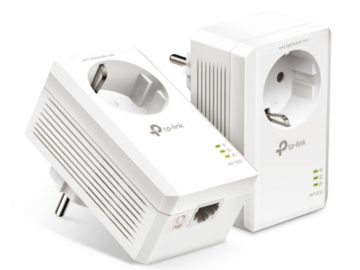 Powerline adapter TP-LINK TL-PA7017P KIT AV1000 Gigabit Pass-through Powerline Starter Kit